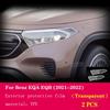 Für Mercedes-Benz EQA EQB - Auto Außen Scheinwerfer Kratzfest TPU Schutzfolie Kratzfest Reparaturfolie Zubehör