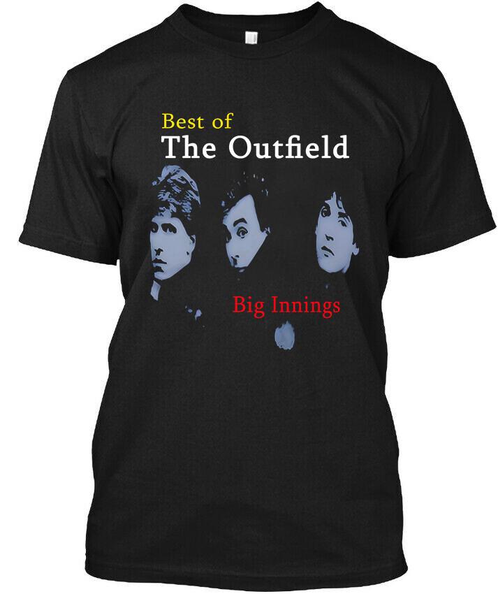 NEW POPULAR! The Outfield Big Innings Best of English Music T-Shirt Size S-4XL Unisex T-Shirt XXL
