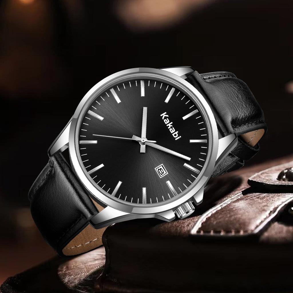 BEN NEVIS Men's Watch Simple Stylish Leather Casual Date Display Waterproof Analog Quartz Fashion Unisex Business Commute Banquet Daily