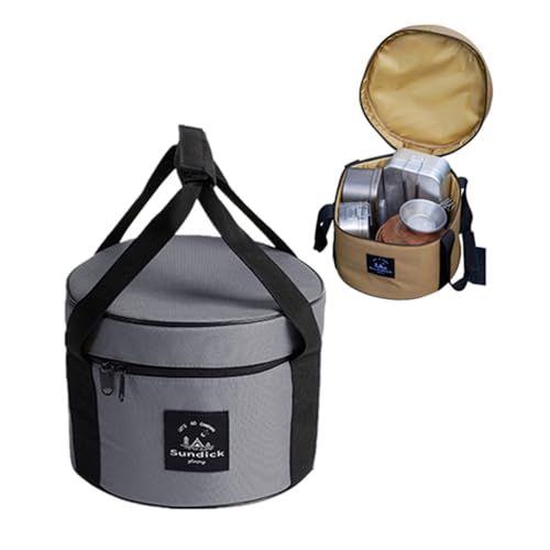 Tumecos Dutch Oven Bag, Outdoor Dutch Oven Pot Tote, Cookware Storage Case, Multifunctional Cooker Storage Bag, Camping Dish Bag, Enamel Pot Bag, Pot