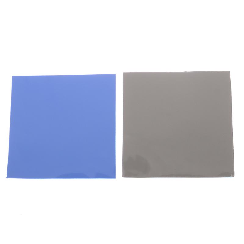 8W/12/17/20W 100X100Mm Thermal Pad Gpu Cpu Heatsink Cooling Conductive Silicone Pad