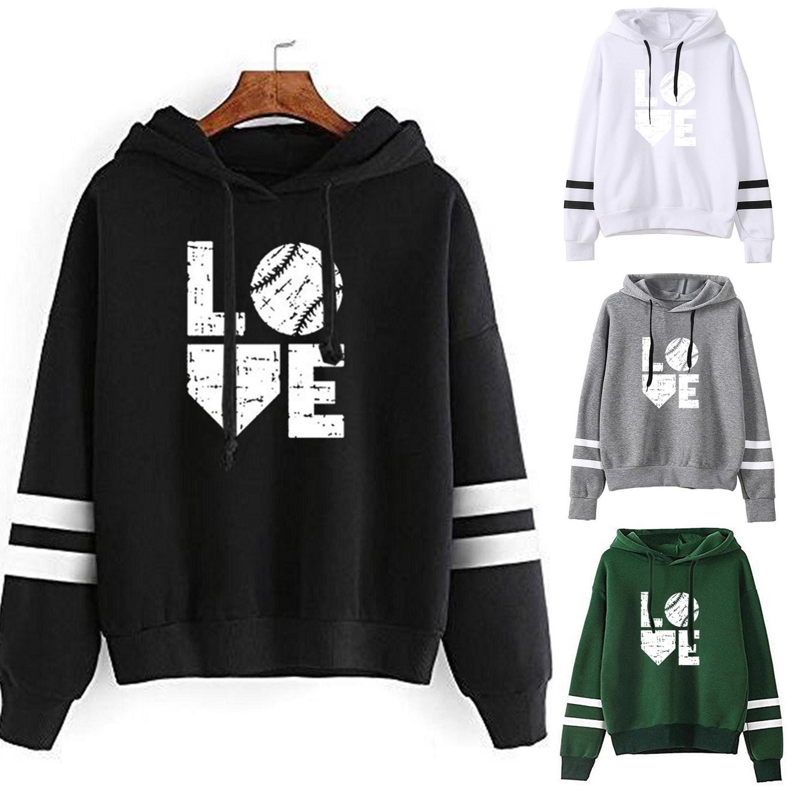 

Женские легкие повседневные пуловеры с длинными рукавами и капюшоном XL