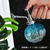 [Queen-b] Vintage-Style Glass Watering Can, 240ml, Ultra-Fine Mist Sprayer, Stylish Refillable Bottle, Perfect for Home Gardening, Watering Plants,