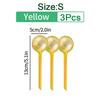 3Pcs Plant Self Watering Sphere Automatic Watering Clear Plastic Plant Water Bulbs Drip Irrigation System Household Garden Flower Plant