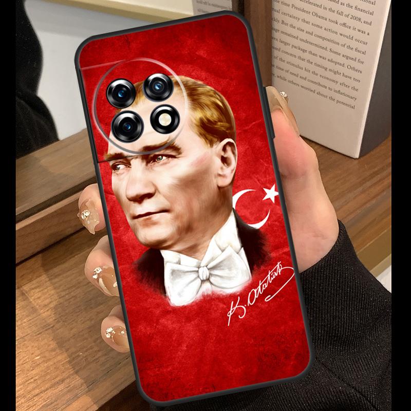 

Mustafa Kemal Atatürk Signature Case For OnePlus 15 R 13T 13R 12R 10T 8T 13 12 11 9 10 Pro Nord 5 CE 4 2 3 Lite N20 N30 Cover OnePlus Nord N20