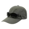 UNDERCONTROL Nylon Sunglasses Outdoor Performance Hat with Long Mesh Eyeglass and Made in Korea [Cap Only] Cap, 6-Panel Brim, Liner, Slot,