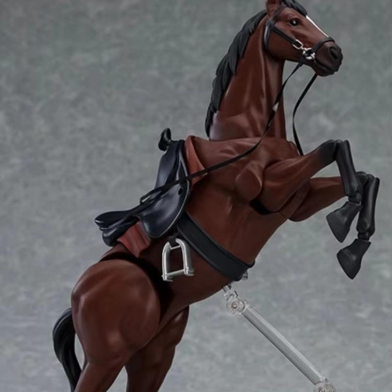Painting Horse Figurine Mannequin Sketch Drawing Miniature Art Statues Horse Figma Doll Decor House Decoration Table Accessories
