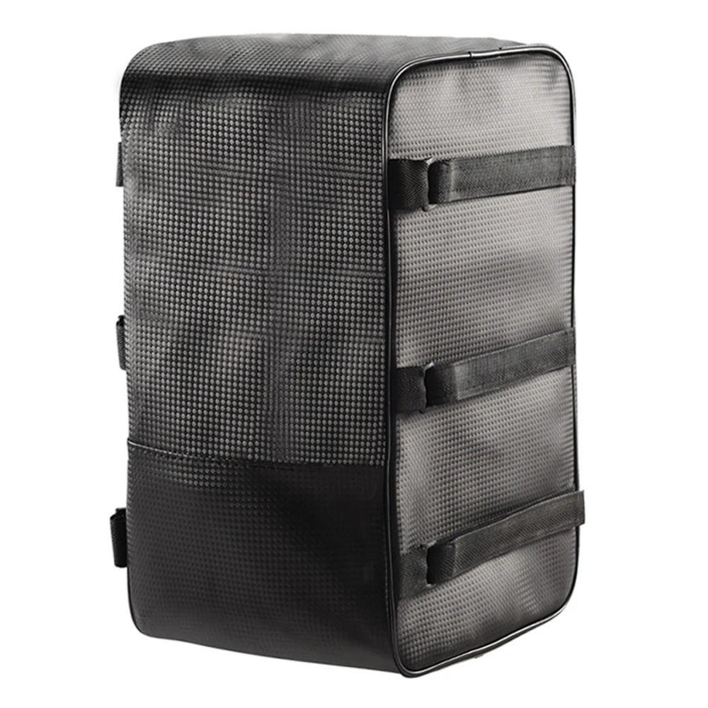 12/15L Bicycle Rear Seat Box PU Bike Rack Pannier Cycling Saddle Pack  Storage Luggage