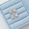 Korean Retro Rose Flower Stud Earrings - New Fashionable Accessories for Women and Students