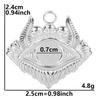 100% Stainless Steel Heart Cross Star Moon Charms For Jewelry Making Diy Stone Crystal Enamel Connector Metal Pendant Accessorie