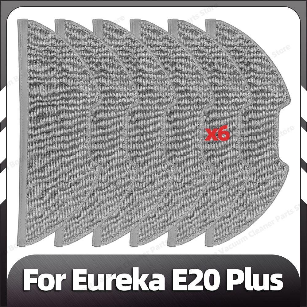 

Compatible for Eureka E20 Plus Replacement Main Side Brush HEPA Filter Mop Pad Spare Parts Accessories