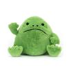 Adorable Ricky Rain Frog Plush Toy Soft Cartoon Frog Doll For Kids 30x25x20cm