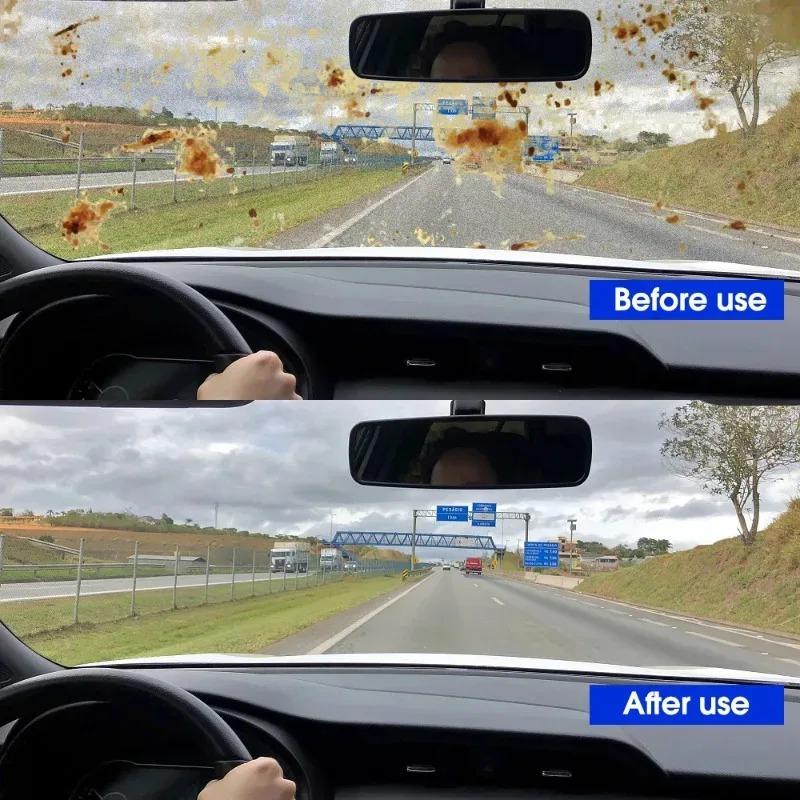 5Pcs-200pcs Car Windshield Solid Cleaning Agent Car Glass Wiper Solid Concentrated Cleaning Effervescent Tablets Car Accessories