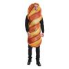 Costume di Halloween Cibo Cosplay Tuta Pane Per Adulti Con Miscela di Poliestere Per Feste a Tema