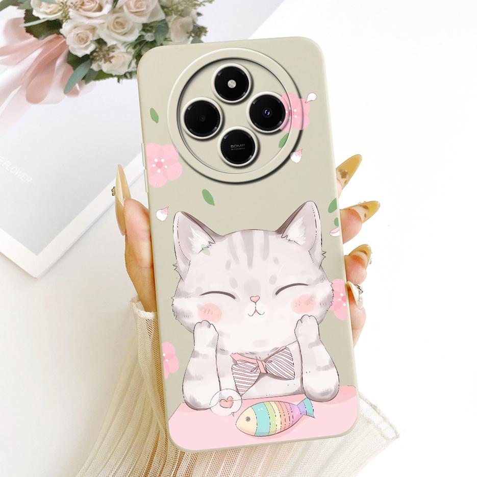 Per Xiaomi Redmi 14C Custodia PocoC75 Carina Cover Cartoon Coniglio Custodie per Telefono Antiurto Per Xiaomi Poco C75 C 75 Redmi14C Morbide Fundas