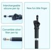 Teaching Pointer Telescopic Rod Finger Reading Sticks School Office Supplies Finger Teaching Stick Stylus For Ipad Screen Pen