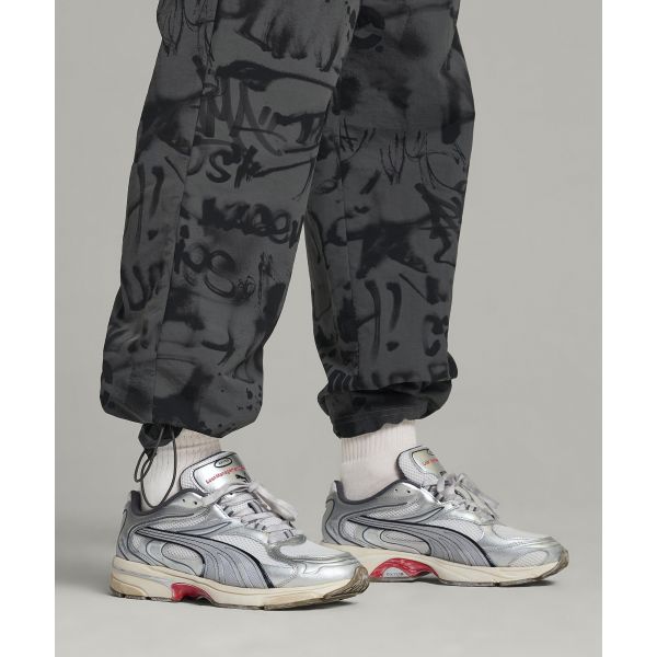 Lost Management Cities X Puma Extos Endless Routes Pack Unisex Sneakers Silver Warm-White Cast-Iron 398314-01