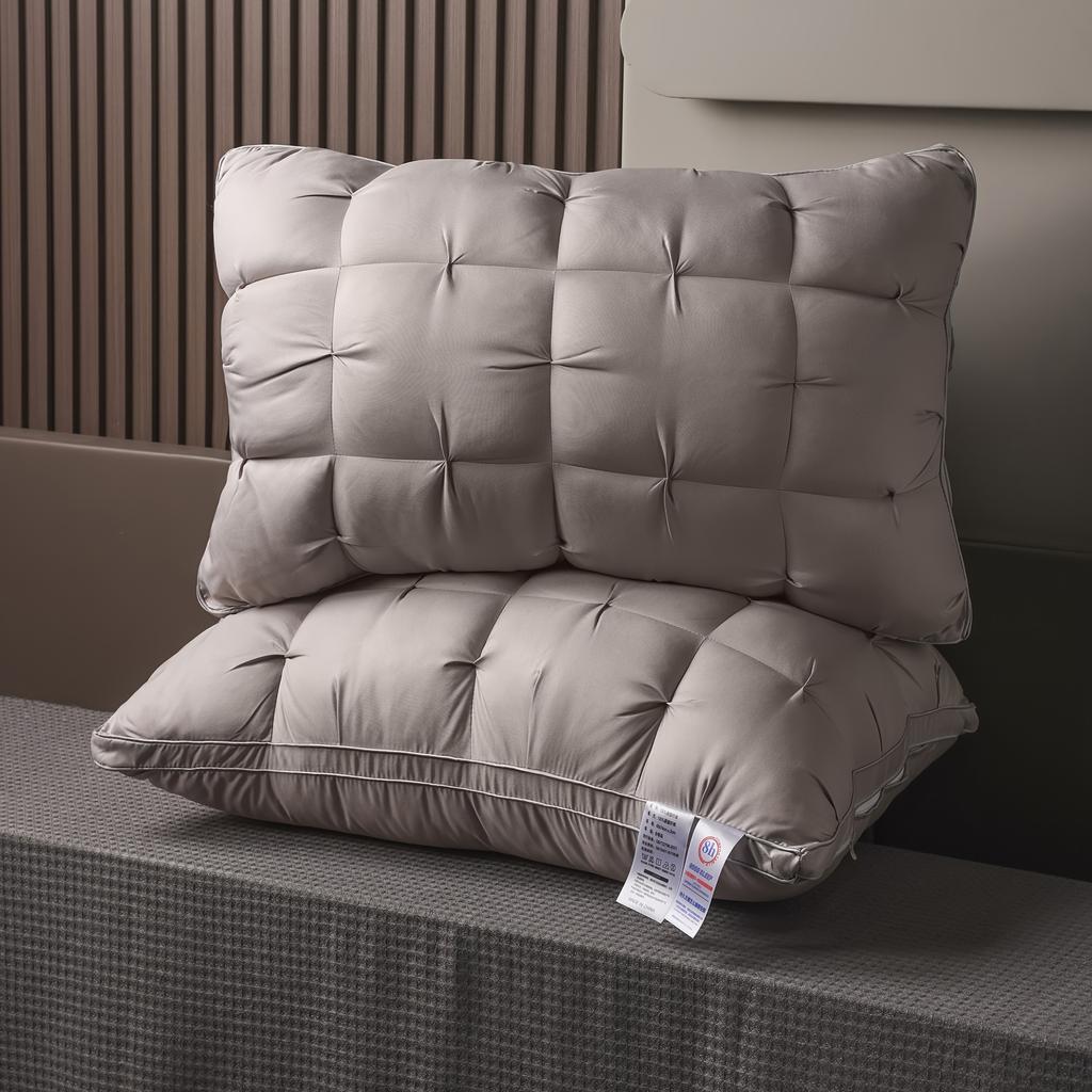 US Warehouse Shipped!Luxurious 5-Star Hotel Quality Pillow.Support Non-Collapse .High Pillow Core For All Seasons,sound Sleep.