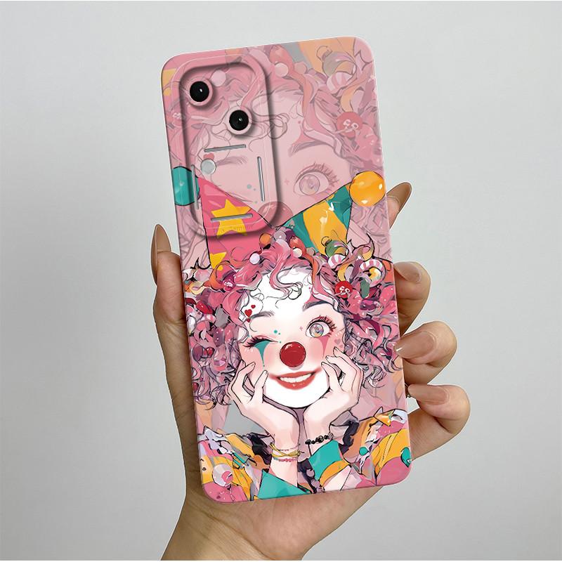 For Vivo V30 V2318 Casing Liquid Soft Silicone Aesthetic Luxury Cover Full Protective Shell For Vivo V 30 V30 Pro 5G Phone Case