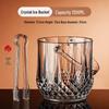 Thickened Acrylic Ice Bucket with Clip