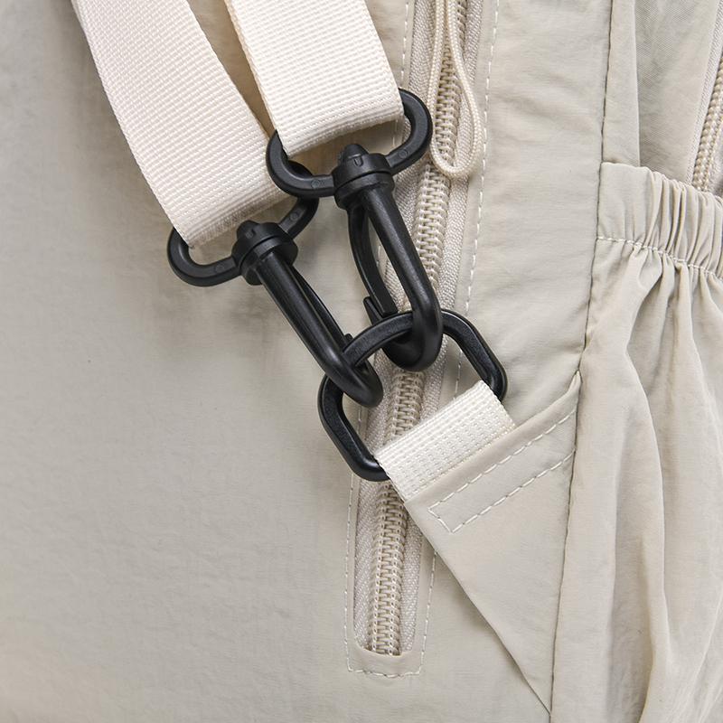 Plecak Podróżny Jednokolorowy Lekki o Dużej Pojemności Wielofunkcyjna Torba na Piersi Torba Crossbody dla Dojeżdżających