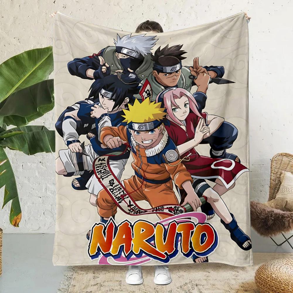 Hot Anime Narutos Itachi Akatsuki Printed Blanket Picnic Blankets Warm Blanket Soft and Comfortable Blanket Home Travel Birthday