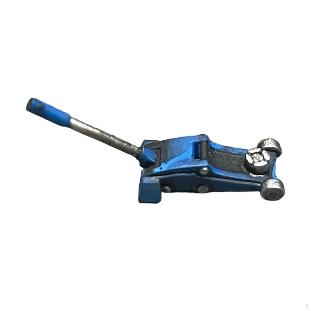 1/64 Car Jack Model DIY Repair Shop Scene Garage Diorama Accessory Photography Prop for