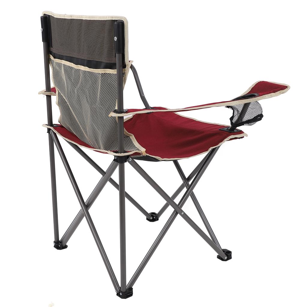 Outdoor-Klappstühle Oxford-Stoff Tragbarer Stuhl mit Aufbewahrungstasche für Wandern Camping Picknick