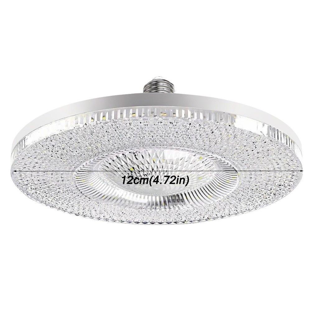 Super Bright LED Crystal Lamp Eye-Protecting Ceiling Lighting Durable Household Lamps  Bedroom 12cm