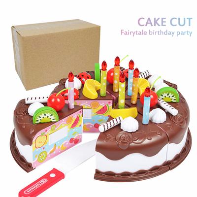 Fruit Cake Cut Toy Children Playhouse Birthday Cake Toy Kids Gift