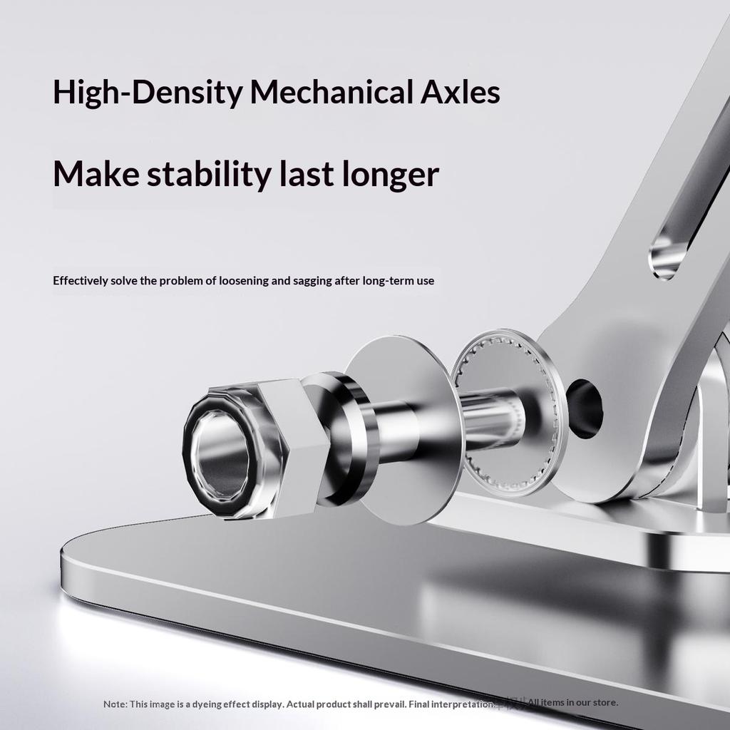 0031 Adjustable Height Angle Laptop Stand Desktop Cooling Metal Support for Notebook/Tablet, Basic Model