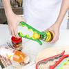 1 Bottle Opener, Screw Cap Opener, Multi-Functional 4-In-1 Can Opener, Can Clamp, Lid Opener, Jar Opener, Bottle Cap Opener