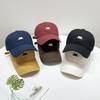 Embroidered Cartoon Cat Baseball Cap, Adjustable Polyester Hat with Breathable Washed, Animal Theme Outdoor Sports Cap for Fishing, Camping, Parties