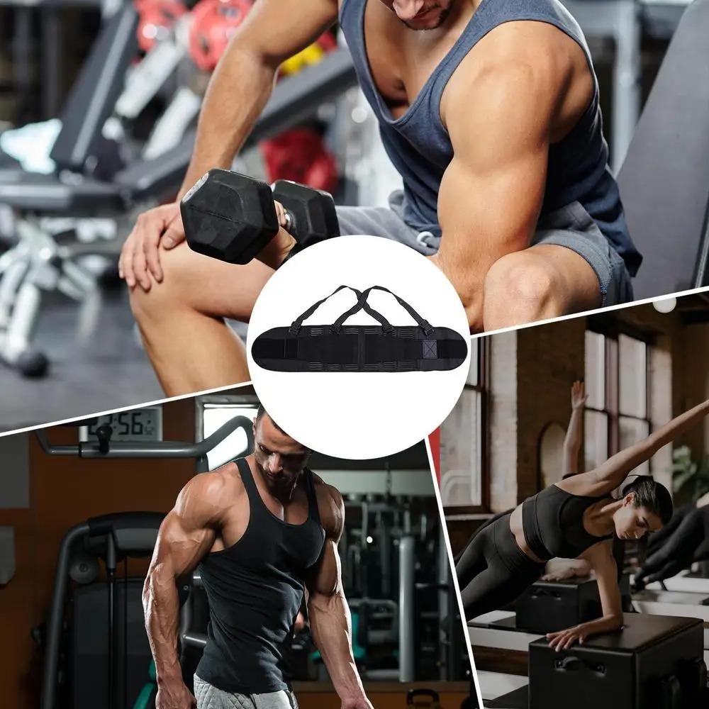 Strap Support Fitness Body Belt Lower Back Support Elastic Back Brace Lumbar Support Pad  Sports