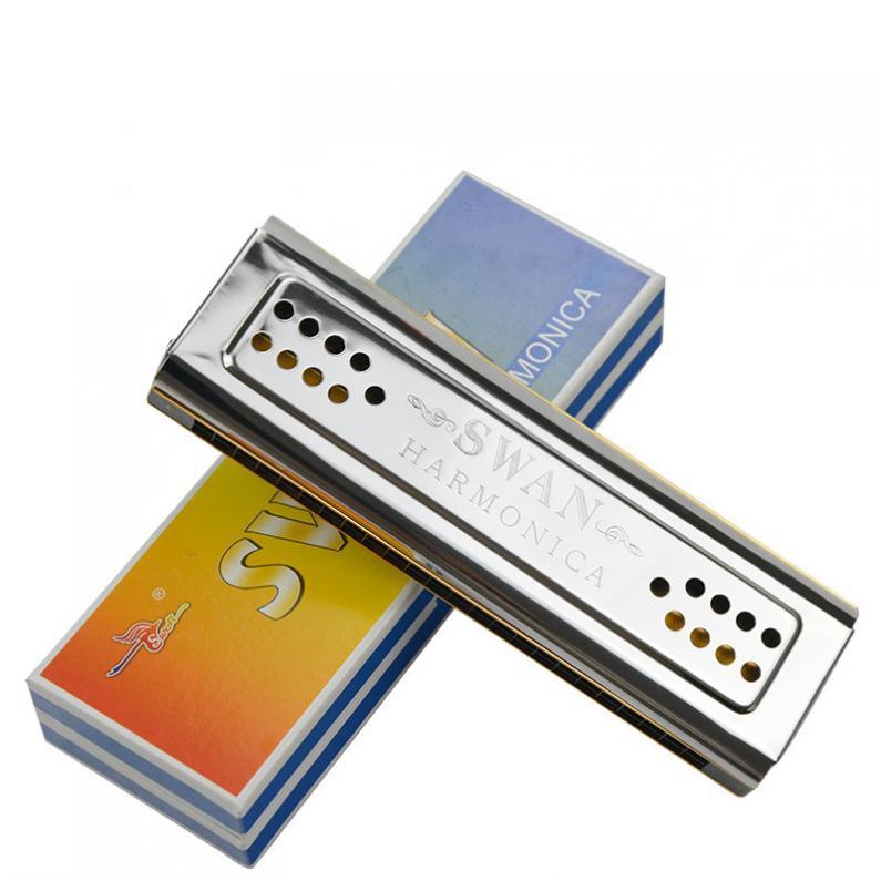 24-hole C&G Double-sided Tremolo Harmonica Playing Harmonica Beginner Self-taught Advanced Wind Instrument