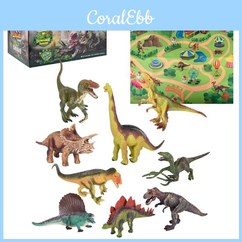 Großes Dinosaurier-Spielzeug Realistisches Tyrannosaurus Rex Modell Für Kinder Kunststoffmaterial