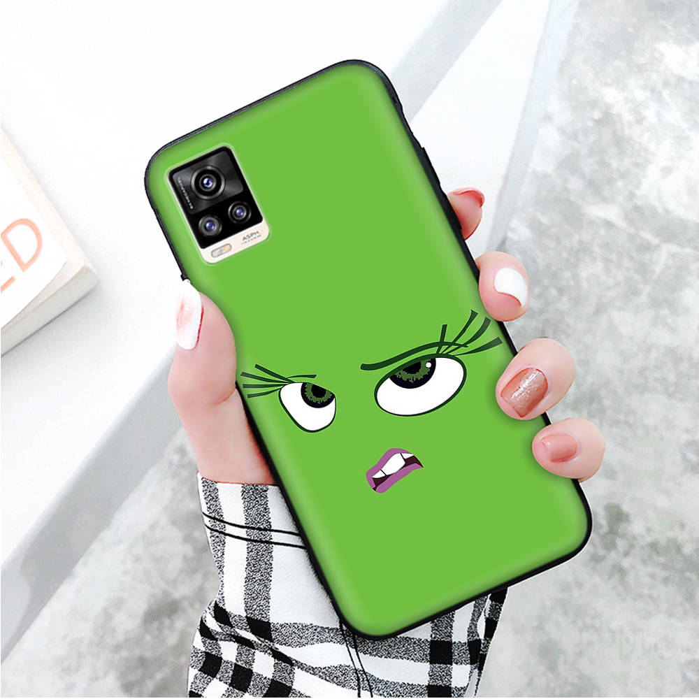 Schwarze Hülle für Xiaomi Redmi 13C Note 9 iPhone XR 7 8 14 15 11 12 13 X XS Pro Max Samsung A25 S23 S24 FE Ultra Plus aces Emoji