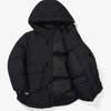 [fila Kids] Cloud Short Hoodie Down  Fk2djf4107x Blk  q0zFk2djf4107xBlk