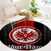 Eintracht Frankfurt Custom Name Round Area Rug,Carpet Rug for Living Room Bedroom Sofa Playroom Decor,Non-slip Floor Mat