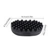Pente de cabelo portátil torcido lavável durável escova de borracha cacheada para ondulação beleza suja trançada cabelo cacheado masculino ferramenta de limpeza de cabelo