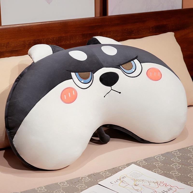 Cartoon Animal Rabbit Cat Bedside Cushion Pillow Bedroom Throw Pillow Girl Sleeping Bed Pillow Birthday Gift