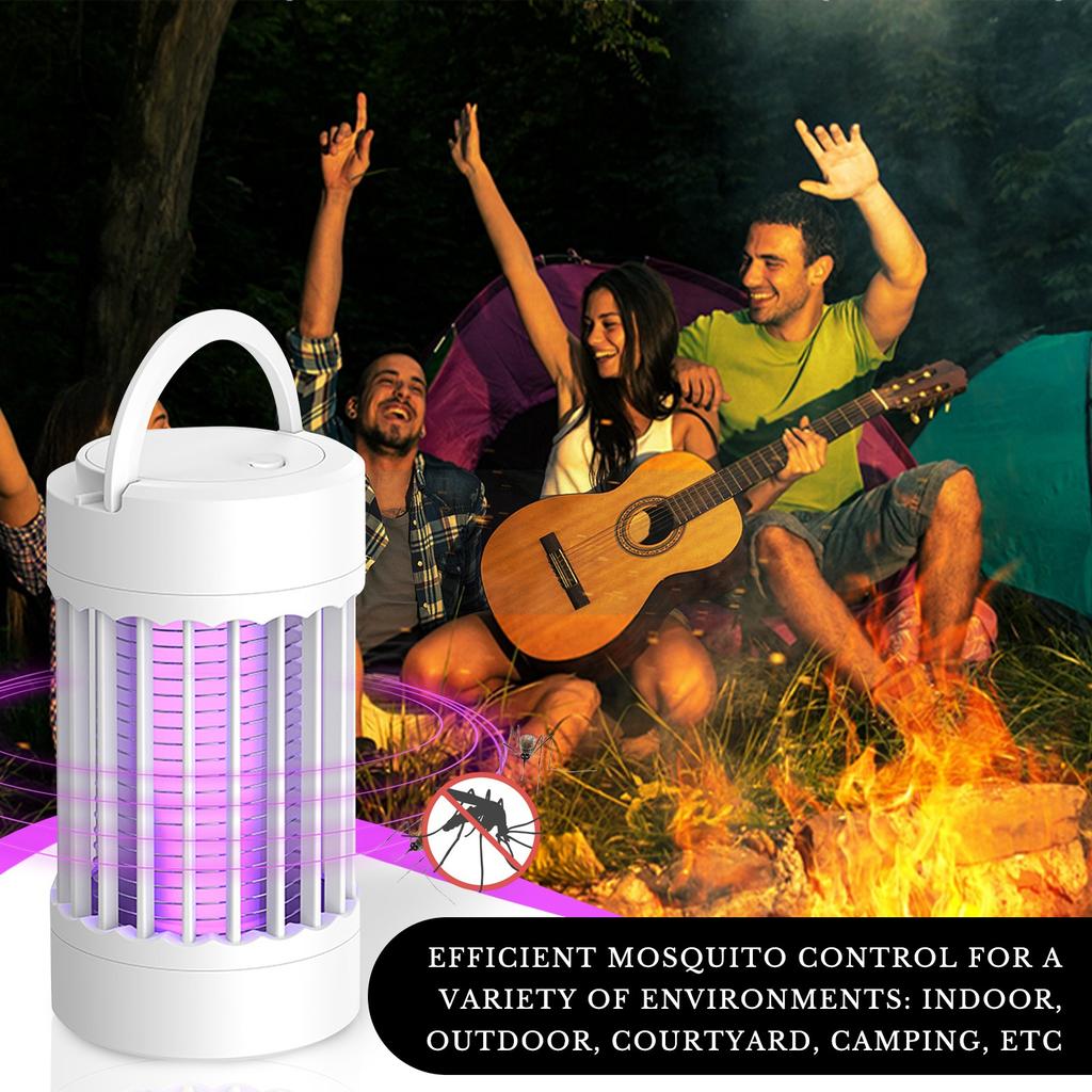Outdoor Electric Insect 3000V High Power Control, Rechargeable Home, Kitchen, Patio, Backyard