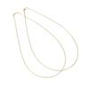 Vietnam New Strong Color Retention Gold Choker Necklace, Dual Wear, 1.5mm Thickness