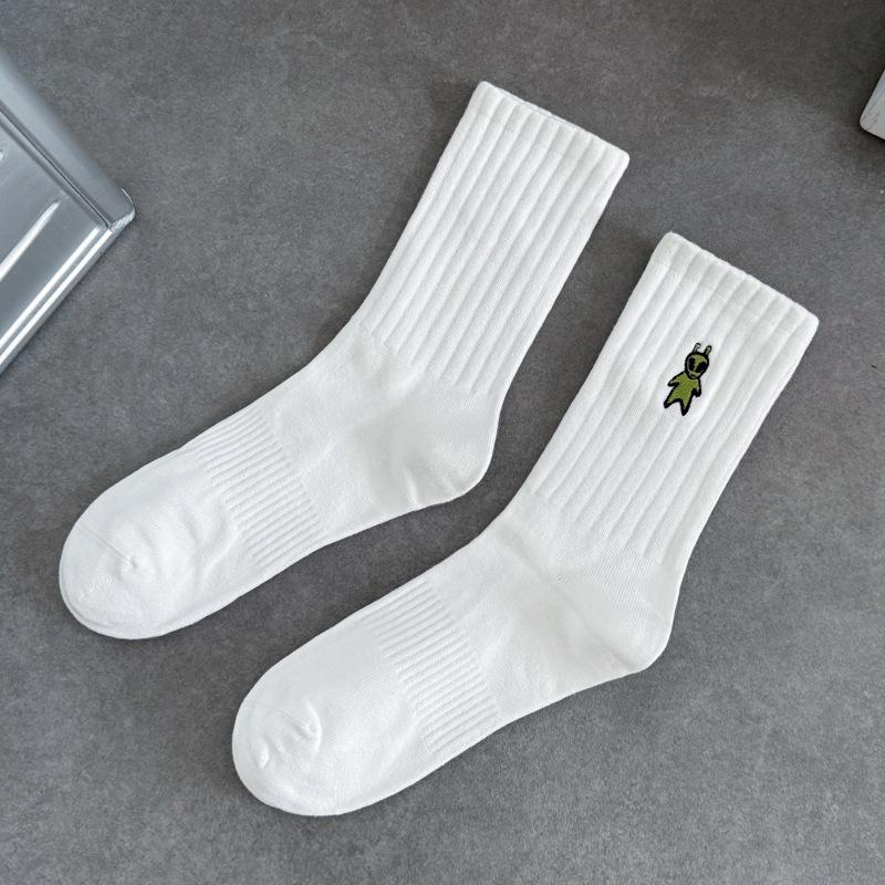 Cityboy Space Planet Mid-Calf Socks for Men & Women - Trendy West Coast Skateboarding Street Style