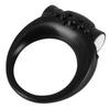 Sweet Smile - Black Penis Ring with Vibro-Bullet