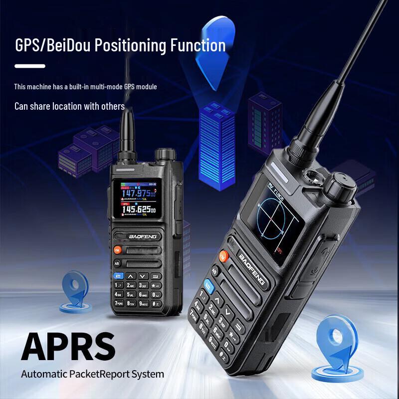Radio Ricetrasmittente Bidirezionale BAOFENG UV26M Pro con GPS e Bluetooth (Versione NC)