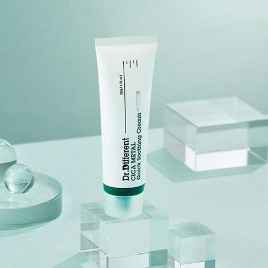 Dr.Different  Cica Metal Quick Soothing Cream 50g