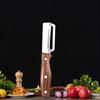 Éplucheur en acier inoxydable Cuisine Ménage Couteau à canne à sucre pour ananas Citrouille Râpe Éplucheur Outils de grattage Fruits Légumes
