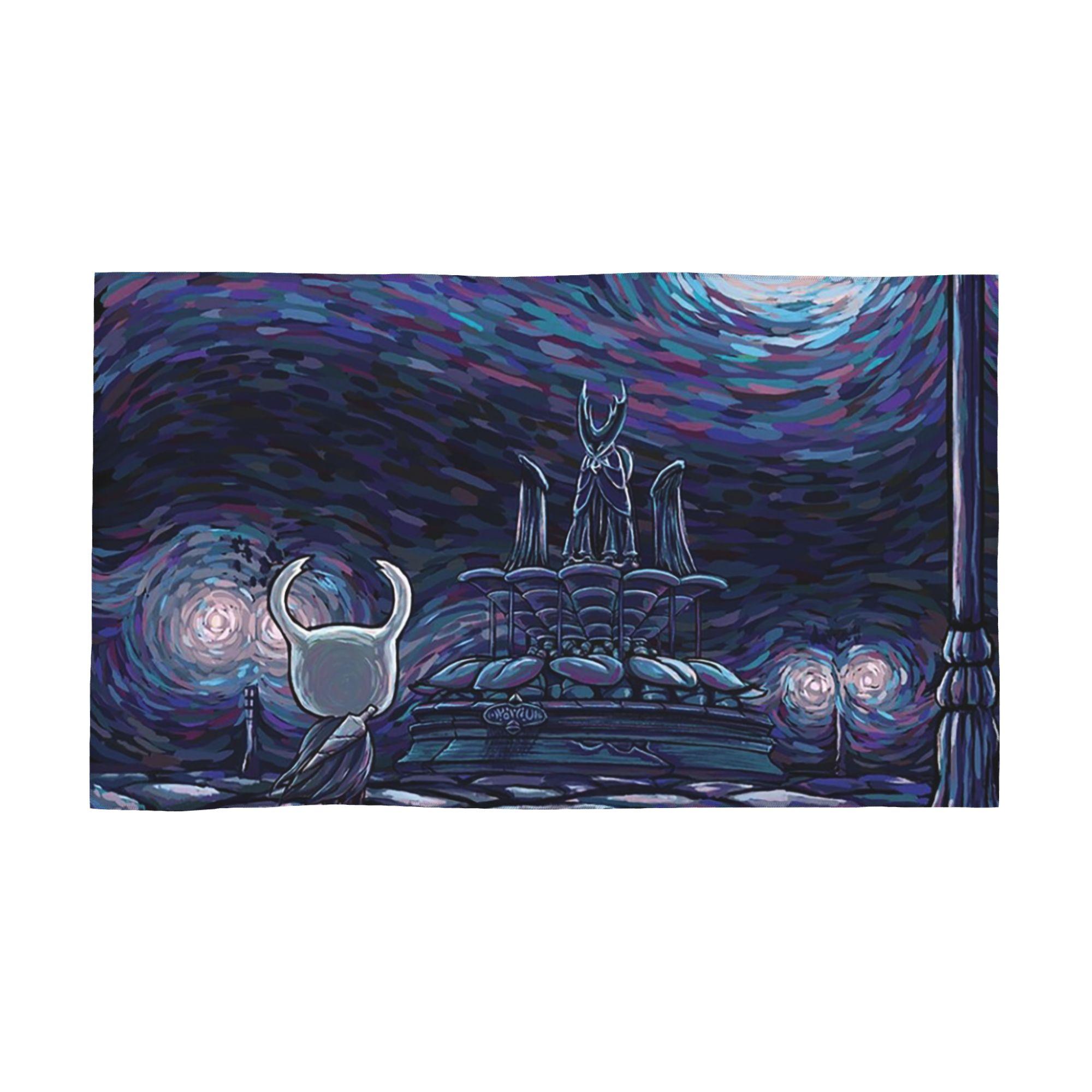 

Hollow Knight Soft Face Towel Quick Dry Pool Bath Cotton Towels Breathable W30*H60(CM)
