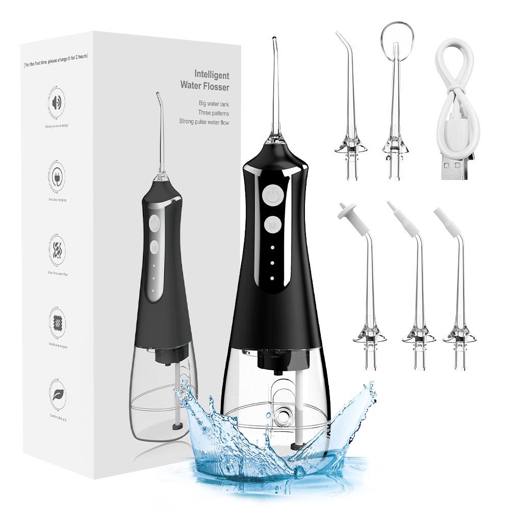International Large Screen Water Flosser: Portable Electric Oral Irrigator for Dental Care and Teeth Whitening